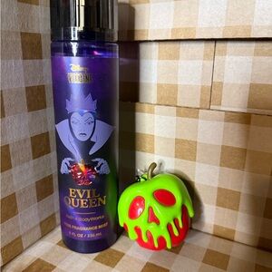 Evil Queen Fragrance Mist and hand sanitizer holder set